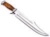 Custom Handmade Bowie Knife Leather Handle Bowie Survival Knife Outdoor Camping (4).jpg