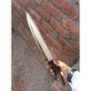 Large Mirror Polished Blade Bowie Knife Handmade Full Tang Hunting Survival Knife Gift For Him Special Hunting Knfie (3).jpg