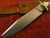 Stag Handle Bowie Knife Fixed Blade Knife Custom Handmade Bowie Survival Outdoor (5).jpg
