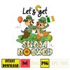 Cartoon Patricks Day, Happy St Patrick's Day Png, Cartoon St Patrick's Day, Saint Patrick's Day, Feeling Lucky, Mouse and Friend (23).jpg