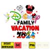 Minnie Disney Family Vacation 2024 Png, Family Vacation Png, Vacay Mode Png, Magical Kingdom Png, Family Png, Family Trip Png.jpg