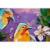 Bird Painting Floral Original Art Farm Artwork Impasto Wall Art — копия (2).jpg
