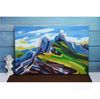 Puez Odele Painting Mountains Original Art Italy Wall Art Abstract Landscape — копия (3).jpg
