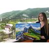 Puez Odele Painting Mountains Original Art Italy Wall Art Abstract Landscape — копия (6).jpg
