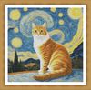 The Starry Night Painting With Cat2.jpg