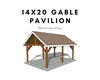 14x20 gable pavilion plans.png
