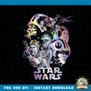 Star Wars Group Shot Holographic Poster png, digital download, instant .jpg