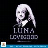 Kids Harry Potter Luna Lovegood Character Portrait png, digital download .jpg