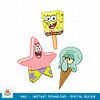 SpongeBob SquarePants Ice Cream Characters png, digital download .jpg