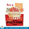 SpongeBob SquarePants Try A Krabby Patty At The Krusty Krab png, digital download .jpg