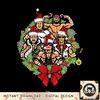 WWE Group Shot Christmas Wreath Illustration png, digital download, instant .jpg
