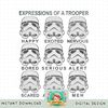 Star Wars Stormtrooper Facial Expressions Graphic png, digital download, instant png, digital download, instant .jpg