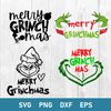 Merry Grichmas Bundle Svg, Grinch Christmas Svg, Grinch Svg, Christmas Svg, Png Dxf Eps Digital File.jpeg