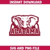Alabama Crimson Tide Svg, Alabama logo svg, Alabama Crimson Tide University, NCAA Svg, Ncaa Teams Svg (19).png