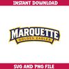 Marquette Golden Eagles Svg, Marquette Golden Eagles logo svg, Marquette Golden Eagles University svg, NCAA Svg (8).png