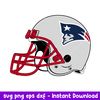 Helmet New England Patriots Svg, New England Patriots Svg, NFL Svg, Png Dxf Eps Digital File.jpeg