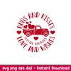 Hugs And Kisses Red Truck.jpeg
