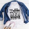 Yes We're Aware Of How Obnoxious We Are Together Tee (2).jpg