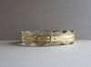 Leather belt wide for woman gold.JPG