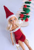 Create Your Own Barbie Christmas Outfit: Santa Hat and Dress Crochet Pattern