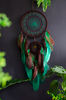 brown green dreamcatcher with faceted teardrop clystal 4.jpg