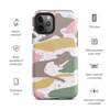Modern Girly Camo Mix Colored Seamless Pattern Tough Case for iPhone®