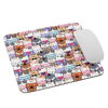 Cute Cats Kawaii Seamless Pattern Mouse pad