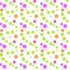 Cute Colorful Polka Dots Pattern Yoga Capri Leggings