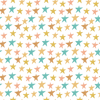 Colored Stars Seamless Pattern Basketball socks