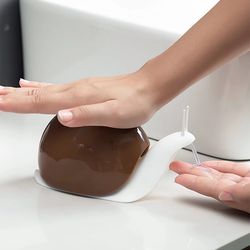 cute snail hand soap dispenser