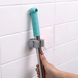 wall mounted broom & mop holding hook