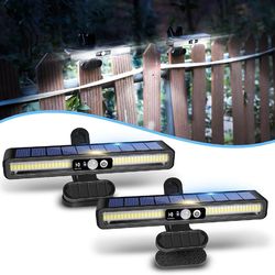 clip on solar motion lights outdoor waterproof