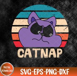 Funny Vintage Angry Critters Catnap Dogday Lover Svg, Eps, Png, Digital Download