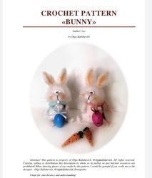 Crochet pattern for bunny