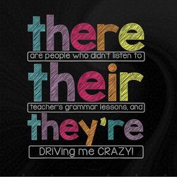 There Are People Who Didn't Listen To Their Teachers Grammar Png, Sublimation Designs, Digital Download