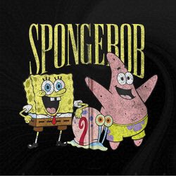 SpongeBob SquarePants Best Friends Png, Sublimation Designs Download