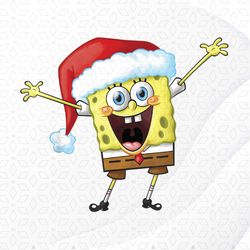 Spongebob Squarepants One Happy Sponge Holiday Png, Sublimation Designs Download