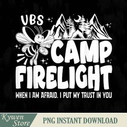 VBS Camp Firelight VBS 2024 Vacation Bible School Christian Png, Design Download
