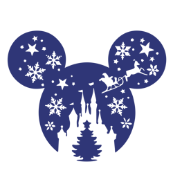 Mickey Mouse Disney Christmas SVG, Merry Christmas svg, Holiday svg, xmas svg, Santa Christmas Svg, Christmas svg File