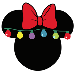 Minnie Mouse Christmas SVG, Merry Christmas svg, Holiday svg, xmas svg, Santa Christmas Svg, Christmas svg File