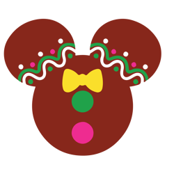 Minnie Mouse Christmas Svg, Merry Christmas Svg, Holiday Svg, Disney Christmas Svg, Christmas Svg Cut File For Cricut
