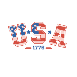 4th of July USA 1776 Svg, 4th Of July Png, America Svg, Independence Day Svg, Patriotic Svg, USA Flag Digital Download