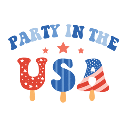 4th of July Ice Cream Svg, 4th Of July Png, America Svg, Independence Day Svg, Patriotic Svg, USA Flag Digital Download