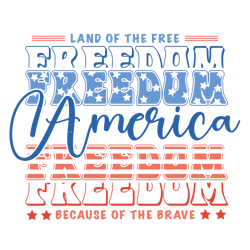 4th of July Freedom Svg, 4th Of July Png, America Svg, Independence Day Svg, Patriotic Svg, USA Flag Digital Download