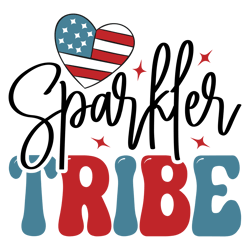 Sparkler Tribe Svg, 4th Of July Png, America Svg, Independence Day Svg, Patriotic Svg, USA Flag Digital Download