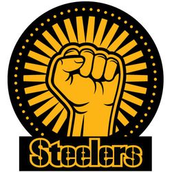 Pittsburg Steelers Hand NFL Football Svg, Pittsburg Steelers Svg, NFL svg, NFL Logo Svg, Sport Team Svg Digital Download