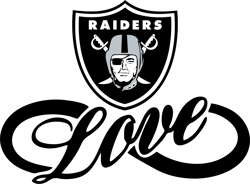 Love Las Vegas Raiders Football Logo Svg, Las Vegas Raiders Svg, NFL svg, NFL Logo Svg, Sport Team Svg Digital Download
