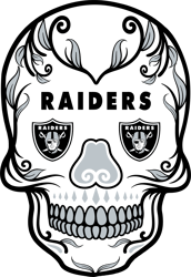 Skull Las Vegas Raiders Football Svg, Las Vegas Raiders Svg, NFL svg, NFL Logo Svg, Sport Team Svg Digital Download