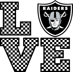Las Vegas Raiders Love NFL Logo Svg, Las Vegas Raiders Svg, NFL svg, NFL Logo Svg, Sport Team Svg Digital Download