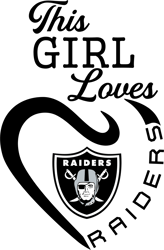 This Girl Las Vegas Raiders Logo Svg, Las Vegas Raiders Svg, NFL svg, NFL Logo Svg, Sport Team Svg Digital Download